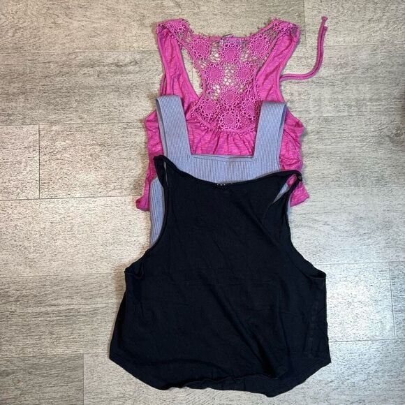 One Step Up, Rebellious One, Shein Tank Tops, Crop Top, Tie Up Tank, Size Small - Picture 2 of 7